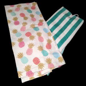 Pineapple Kitchen Towel Set - 5/$20